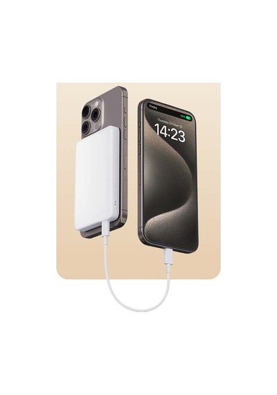 Xiaomi Magnetic Powerbank 5000mah Blance White Beyaz