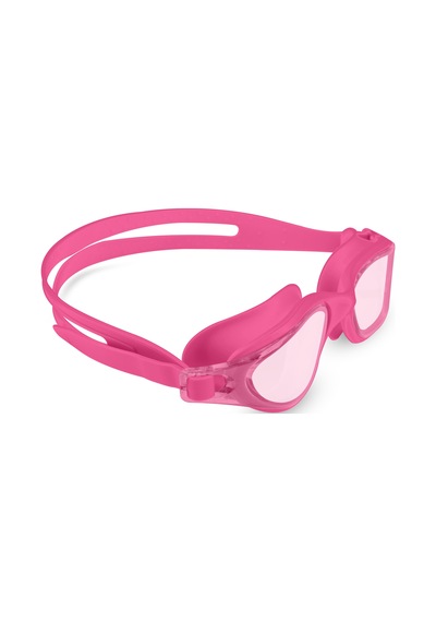 Swimmer Pro Buğu Yapmaz Antifog Yüzücü Gözlüğü Bone Set Uv Korumalı Yüzme Havuz Deniz Gözlük Pembe Pembe
