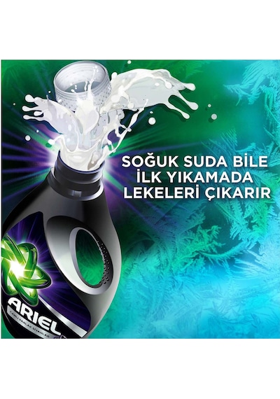Ariel Canlı Parlak Siyahlar Sıvı Çamaşır Deterjanı 116 Yıkama 29 x 4