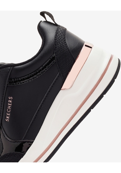 Skechers Billion 2 - Fine Shine Kadın Siyah Günlük Ayakkabı 177345 Blk Siyah