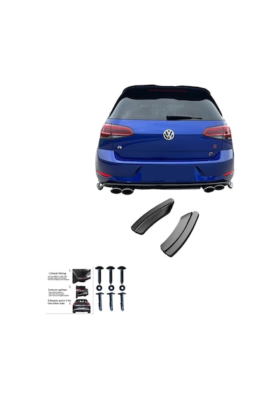 Vw Golf Mk7.5 R 2017-2020 Sağ Sol Flap 2 Pcs