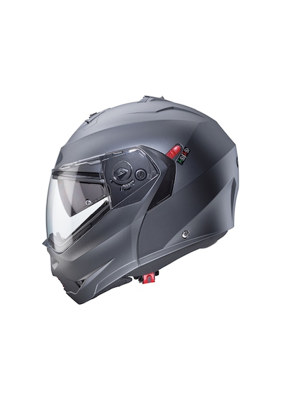 Duke X Tour Çene Açılır Motosiklet Kaskı Mat Titanium Gri