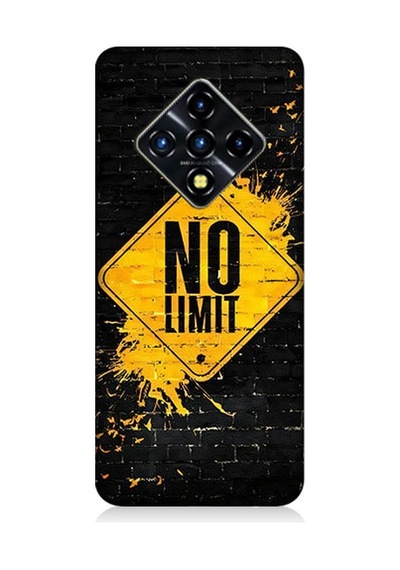 İnfinix Zero 8 Uyumlu No Limit Desenli Silikon Kılıf