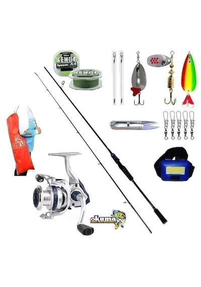 Aria-4000a Oslo Legend 270cm 7-40gr Turna Spin Olta Takımı Seti