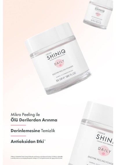 Orzax Shiniq Daily Enzyme Peeling Powder 55 G