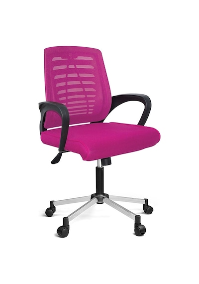 Türksit Karizma File Çalişma Koltuğu Metalik Gri Boyalı Ayak Pembe Türksit Karizma File Çalişma Koltuğu Metalik Gri Boyalı Ayak Pembe