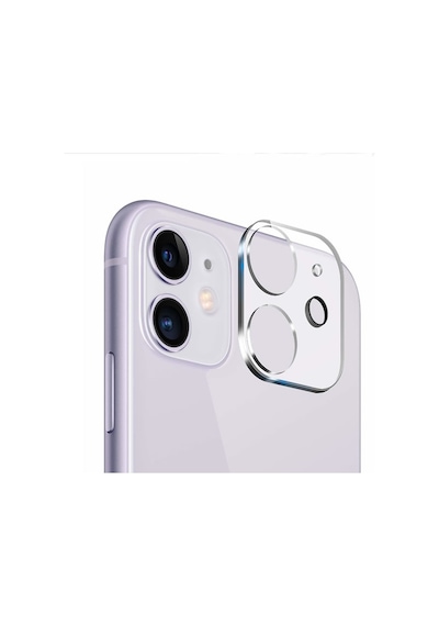 Apple Uyumlu iPhone 11 6.1Inch Full Tempered Kamera Koruyucu Kırılmaz Cam