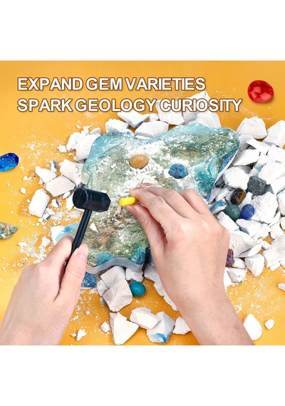 Dünyanın Kayaları Ve Mineralleri Araştırma Seti 3d Puzzle G0801