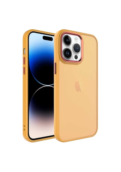 Apple Uyumlu iPhone 14 Pro Max Kılıf Buzlu Sert Pc Zore May Kapak