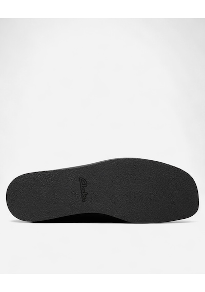 Clarks Wallabeeevo Bt Black Leather, M 7 Erkek Siyah Bot 26179710 Siyah
