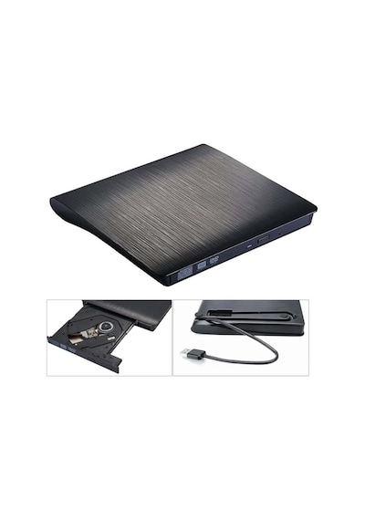 Alfalink Al-DVD15 USB 3.0 Ultra Slim Taşınabilir Dvd Optik Yazıcı