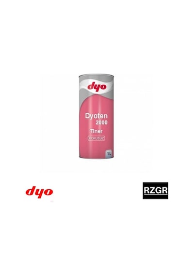 Dyo Dyoten 2000 Kokusuz Tiner 1 Litre
