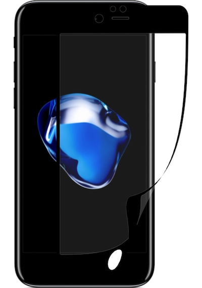 Apple Uyumlu   iPhone SE 2020 ile Tam Kaplayan Fibernano Ekran Koruyucu