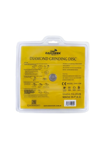 Dawreek Dt019cd 180mm Kalın Turbo Elmas Taşlama Diski