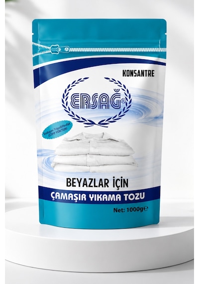 Ersağ Beyazlar İçin Çamaşır Yıkama Tozu  1 KG