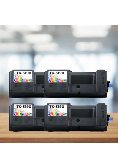 Kyocera Tk-3190 4'lü  Paket  Uyumlu Toner / Ecosys M3860 / P3050 / P3055 / P3060 / P3150 / P3155 / 1t02t60nl0