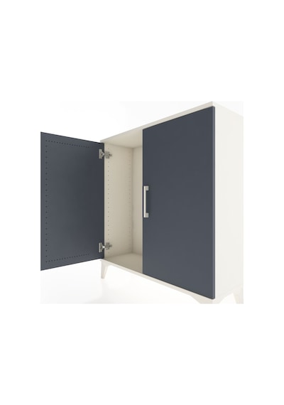 Arges Şifonyer 2 Kapaklı 88x30x96 Aytaşı-antrasit Aytaşı