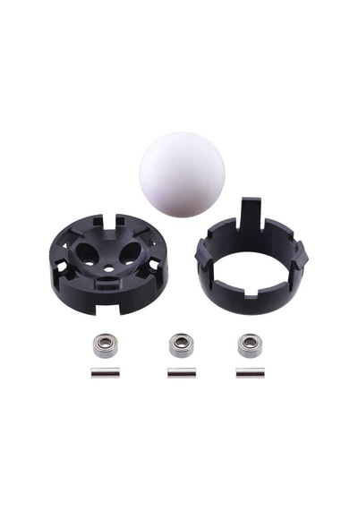 Sarhoş Teker Plastik 25.4 Mm - 1 Inch (Metal Rulman Yataklı)