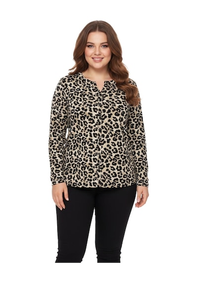 Wearon Kadın Düğmeli Modelli Bluz Bgl-st05126 Bej