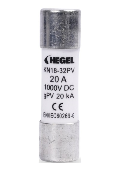 Hegel 20a Dc Kartuş Sigorta