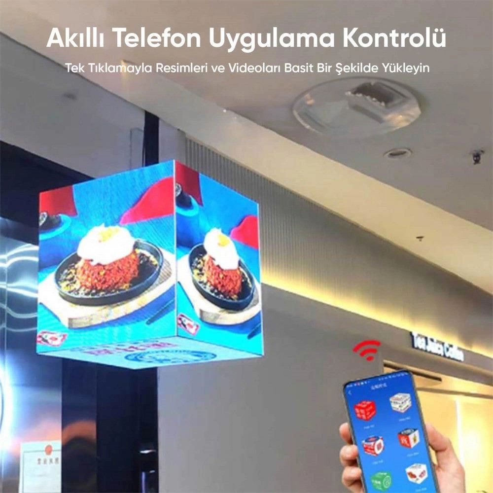 Sanec P2.5 Led Sihirli Küp İç Mekan