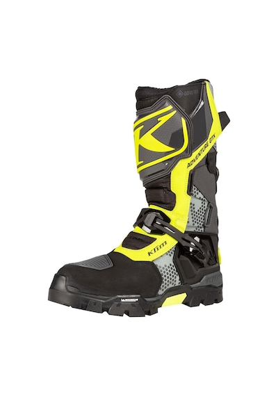 Klim Adventure Gtx Korumalı Motosiklet Botu Siyah Sarı