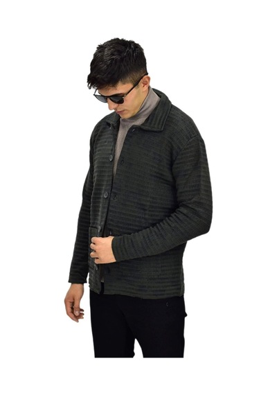 Erkek Spor Düğmeli Hırka R6380 Bgl-st03173 001