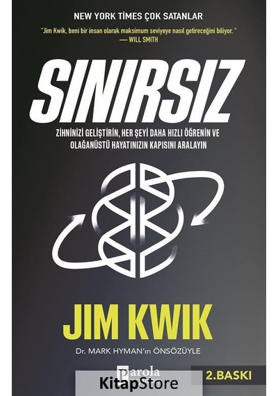 Sınırsız - Jim Kwik - Parola Yayınları 2. Basım