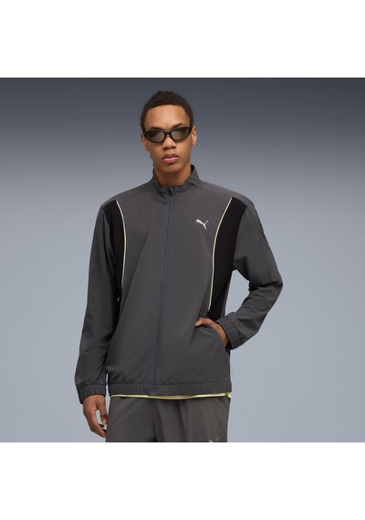 Puma Run Velocıty Woven Jacket Erkek Yetişkin Ceket Gri