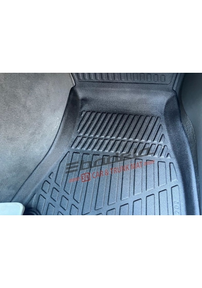 Audi A4 B8 2008-2016 Arası 3d Kauçuk Kokusuz Havuzlu Paspas