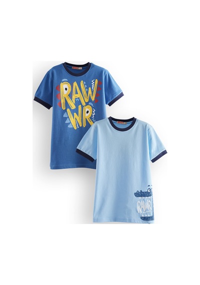Rawr Erkek Çocuk 2'li Paket T-shirt