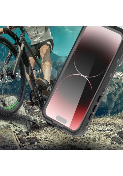 Apple  Uyumlu  iPhone 15 Pro Max Kılıf 1-1 Su Geçirmez Kılıf