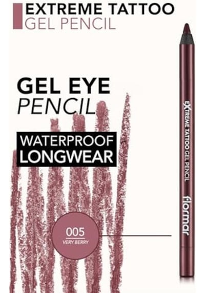Mat Kalıcı Göz Kalemi Bordo - Extreme Tattoo Gel Pencil - 005 Very Berry - 8682536028875 Genel
