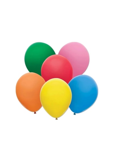 Renkli Balon 50 Li Karışık Renk Parti Doğum Günü Kutlama Özel Günler Çok Renkli