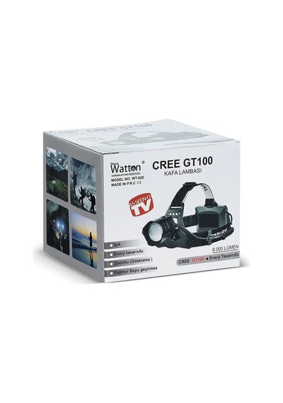 Magicool Gt100 Led Şarjlı Kafa Lambası Wt-628 Çok Renkli