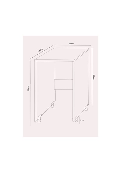 Venüs Çamaşır Makine Dolabı Çok Amaçlı Dolap Banyo Dolabı Atlantik Çam - 901586518 Atlantik Çam