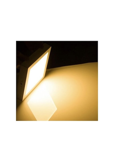 30 Watt Panel Led Armatür Sıva Üstü Kare Ct 5274 Günışığı Sarı Işık 3200k Alüminyum Kasa Beyaz