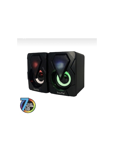Leefei 1046 Bilgisayar Hoparlörü 1+1 Pc Hoparlörü USB Speaker