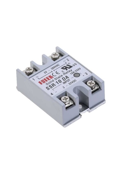 Fotek Ssr-10da ,1x380vac/10a 3v..30vdc 1-faz Dc-ac Ssr Röle