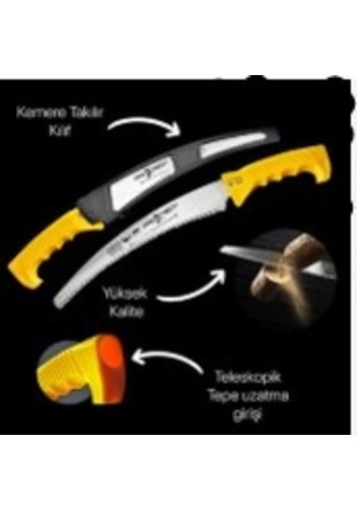 Dmax Budama Testeresi Sap Takmalı 330mm Plastik Kılıflı Dmx-4225