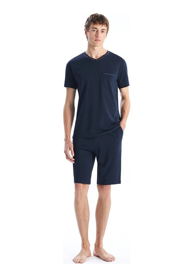 Lc Waikiki Standart Kalıp Erkek Pijama Alt Şort Navy
