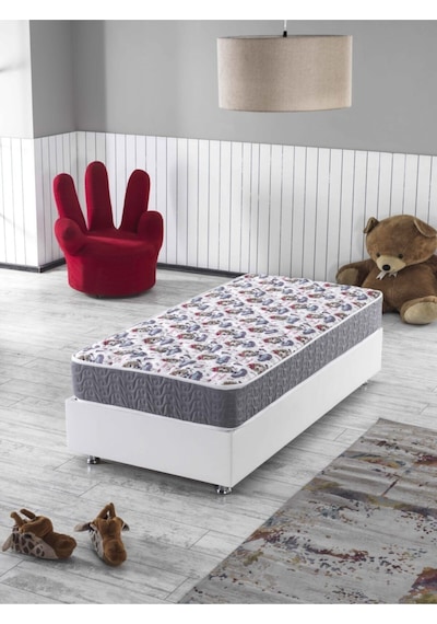 Candy Princess Kız Desenli Ultra Ortopedik Yaylı Yatak 90x190 Tek Kişilik