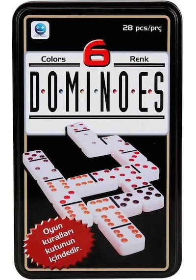Domino Oyunu 28 Li Renkli Taşlar S00001352