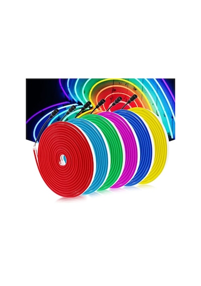Cata Ct-4555 12V Yeşil Neon Led Flexible 5 Metre