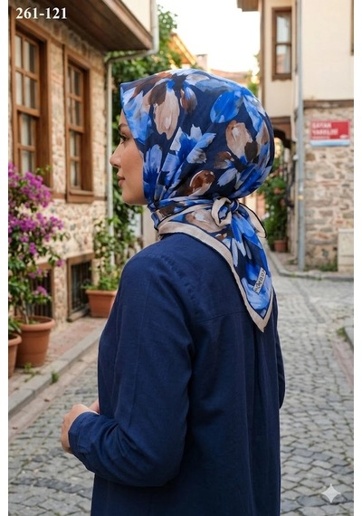 Moonscarfs Moonscarf Soft Pamuk Eşarp 261-121 Çok Renkli