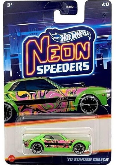 Hot Wheels Neon Speeders '70 Toyota Celica Hrw67
