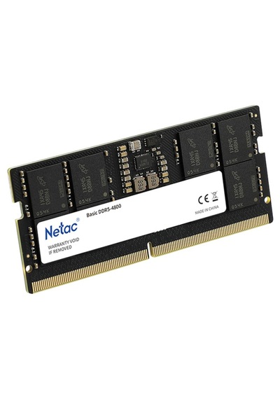 Netac Basics Ddr5 16 Gb 4800 Mhz Notebook Ram - Ntbsd5n48sp-16