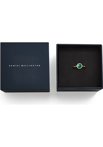 Audrey Ring Malachite Rose Gold Pembe