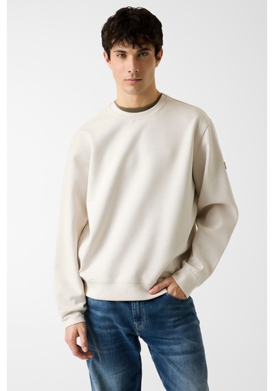 Guess Erkek Sweat Krem