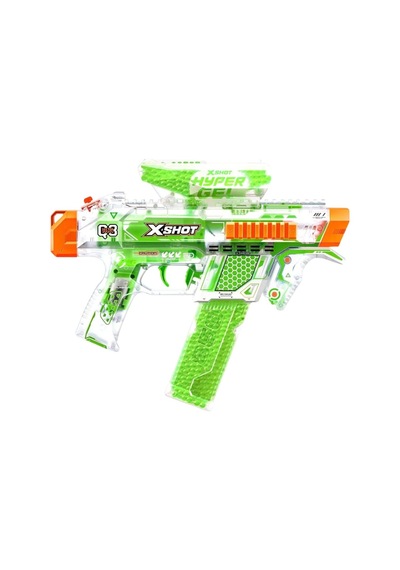X Shot X-shot Hyper Gel Karanlıkta Parlayan Nightstrike Orta Boy Gel Tabanca Nerf, Oyuncak Tabanca Açık Yeşil